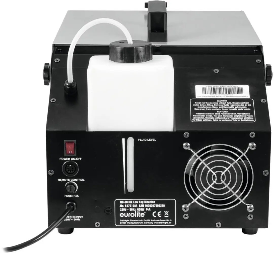 Eurolite NB-60 ICE Fogcooler - 630W - 1.2l - afbeelding 4 van 4