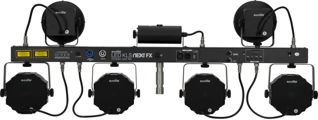 Eurolite LED KLS Laser Bar Next FX Lichtset - afbeelding 6 van 6