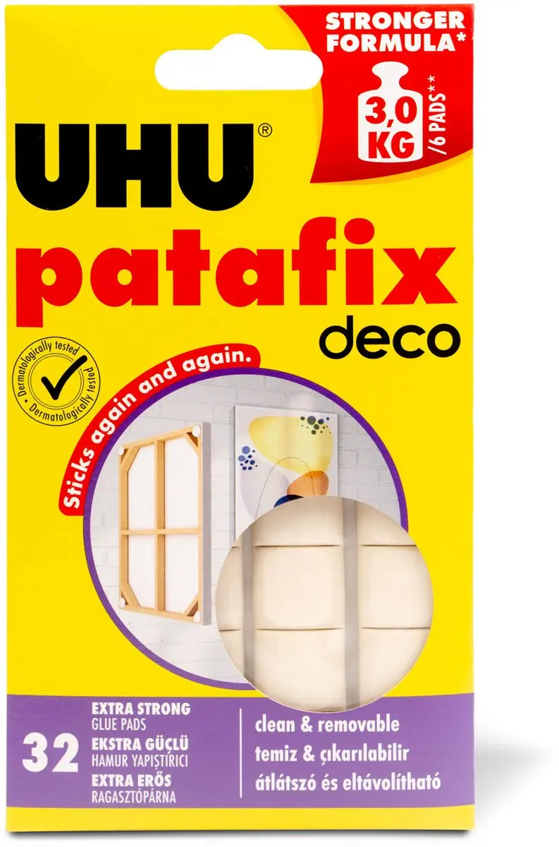 Patafix Home Deco Witte Kneedlijm