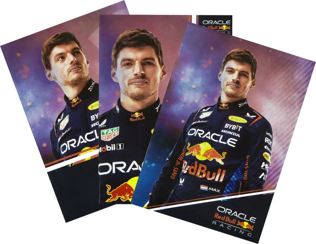 Red Bull Schriften A5 - Max Verstappen - afbeelding 2 van 4