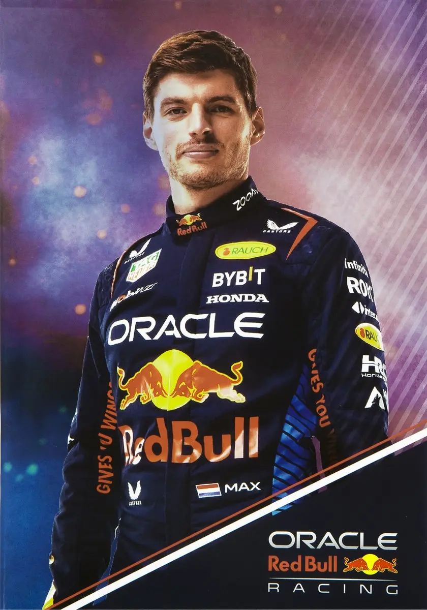 Red Bull Schriften A5 - Max Verstappen - afbeelding 4 van 4