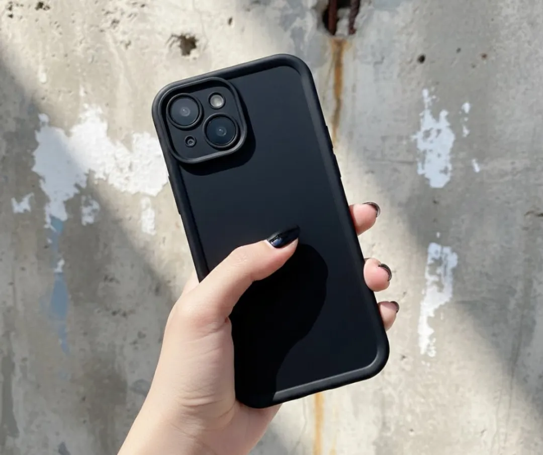 NUVEX iPhone 14 Hoesje 3 Stuks - Zwart/Beige/Bruin