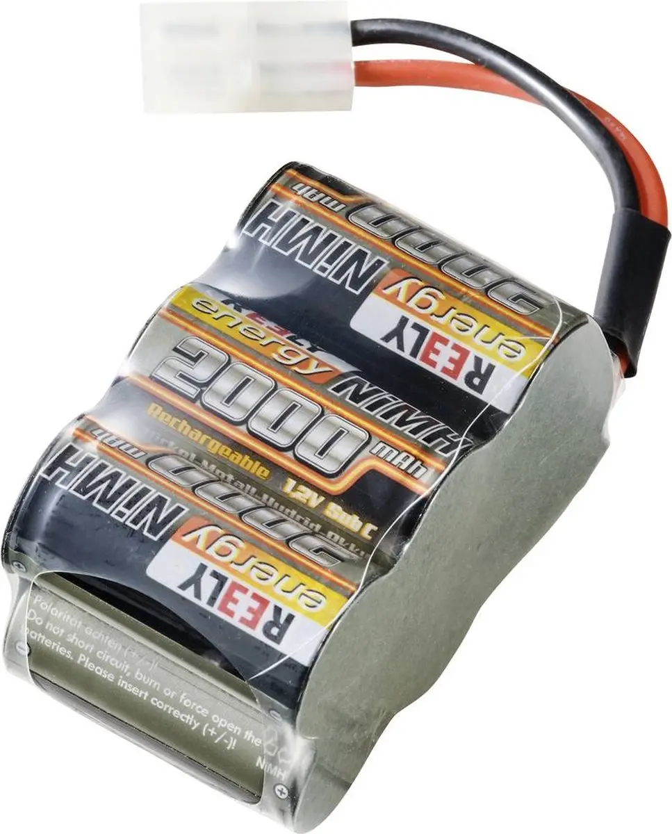 Reely NiMH Accupack 7.2V 2000mAh Block Tamiya