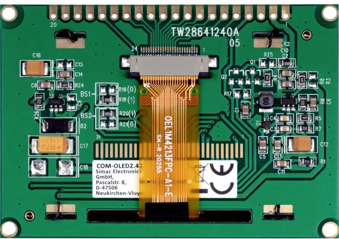 Joy-it COM-OLED2.42 Displaymodule - 128x64 Pixel - afbeelding 2 van 2
