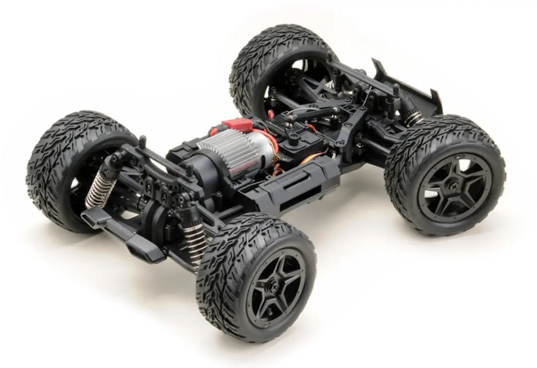 Absima Power 14001 Elektro Truggy RC Auto - Zwart/rood - afbeelding 5 van 6