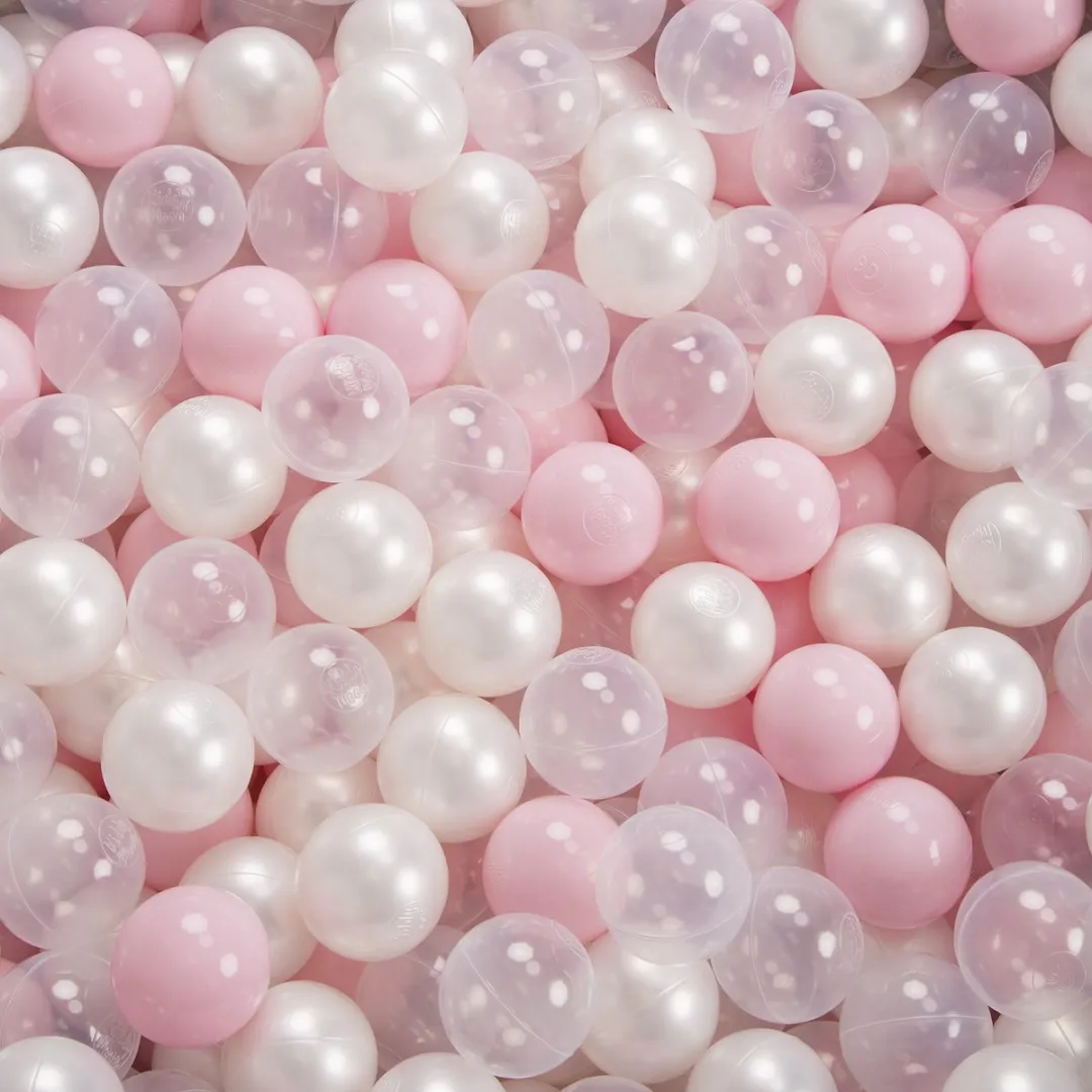 KiddyMoon Schuimspeelplaats Ballenbad 100 Ballen - ∅7cm - Roze