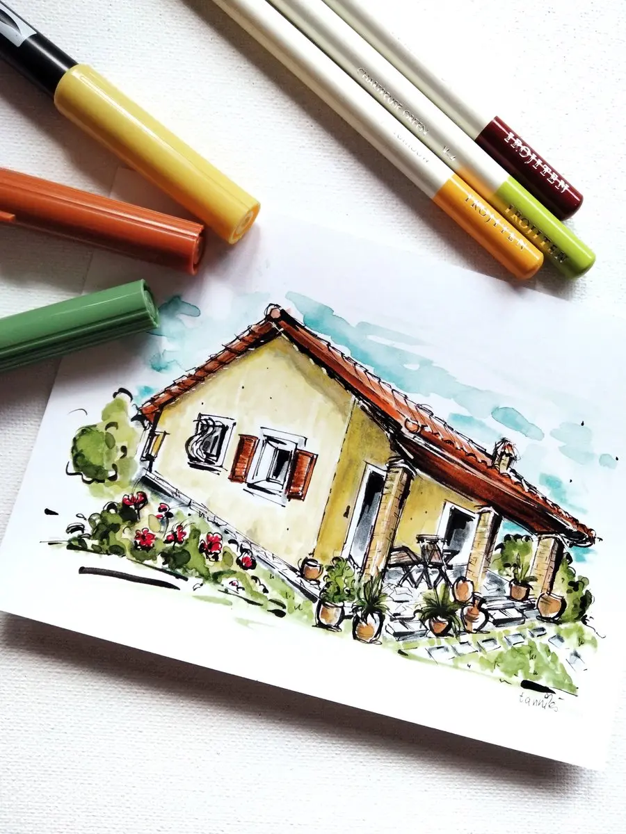 Tombow ABT Dual Brush Pen N52 - Cool Grey 8 - afbeelding 5 van 6