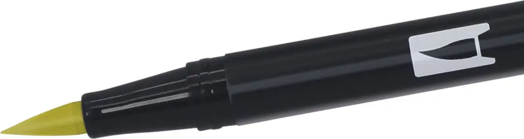 Tombow ABT Dual Brush Pen 076 - Green Ochre - afbeelding 3 van 6