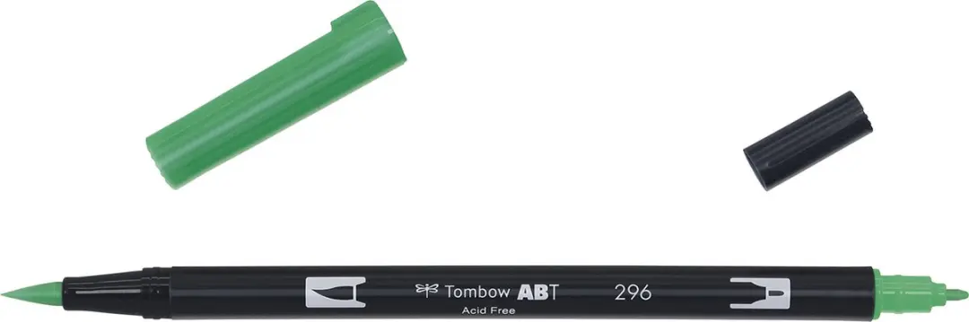Tombow ABT Dual Brush Pen 296 Groen