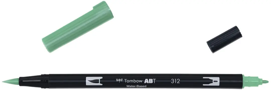 Tombow ABT 312 Dual Brush Pen - Holly Green - afbeelding 5 van 5