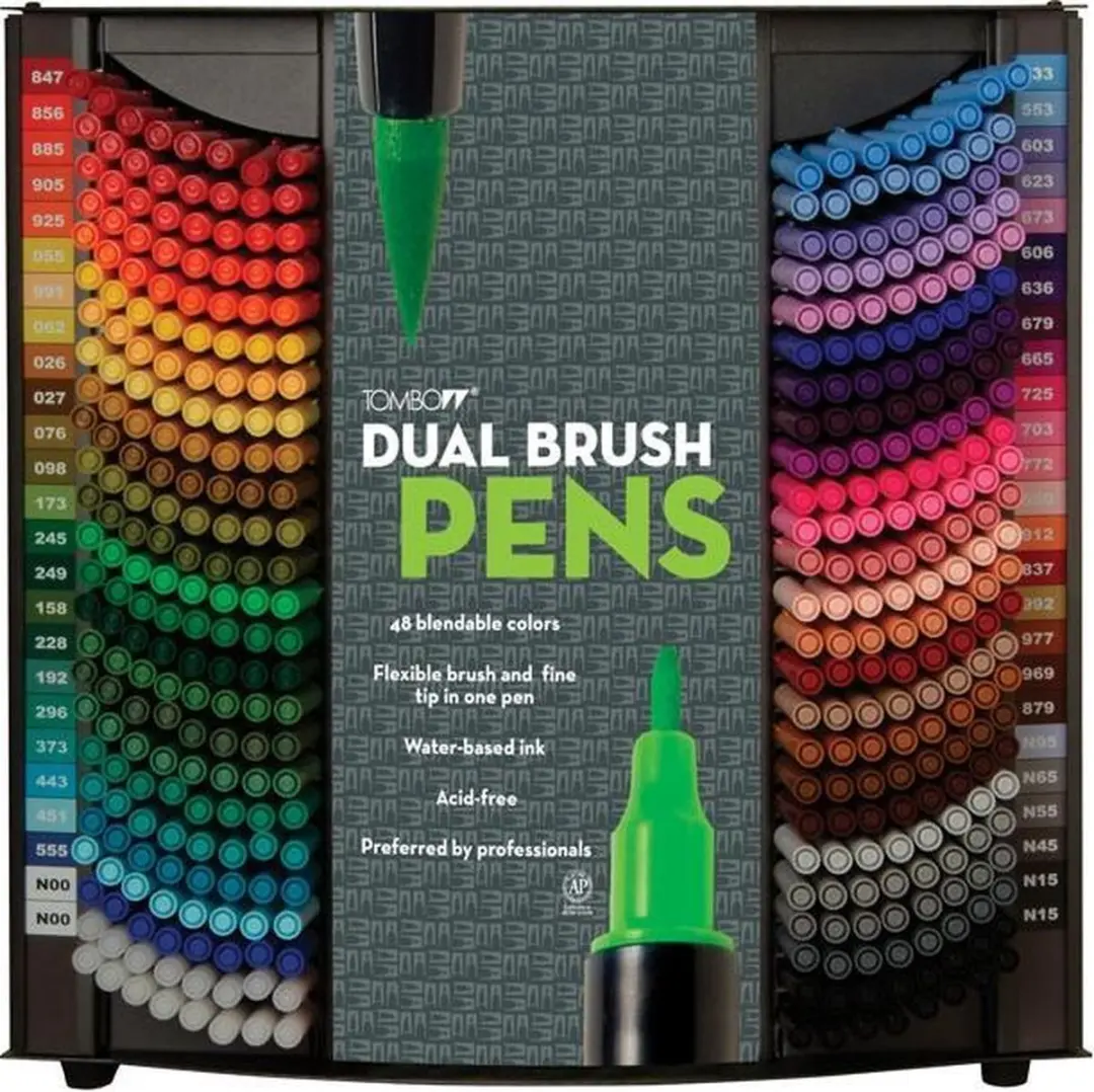 Tombow ABT Dual Brush Pen 528 Navy Blue - afbeelding 6 van 6