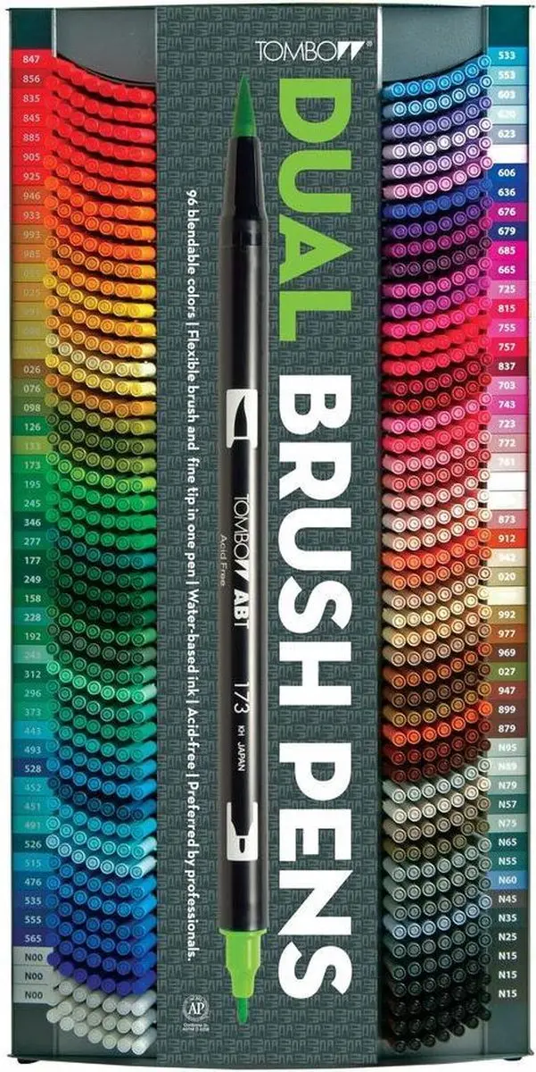 Tombow ABT Dual Brush Pen 623 - Purple Sage - afbeelding 6 van 6