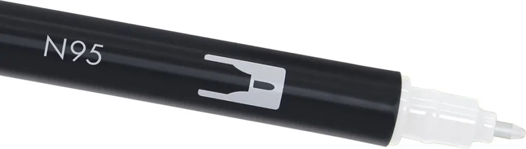 Tombow ABT Dual Brush Pen N95 - Cool Gray 1 - afbeelding 2 van 6