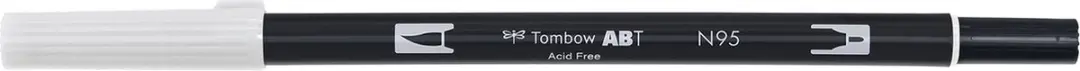 Tombow ABT Dual Brush Pen N95 - Cool Gray 1 - afbeelding 3 van 6