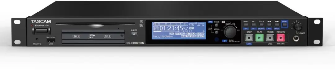 Tascam SS-CDR250N Stereo Recorder - afbeelding 4 van 4
