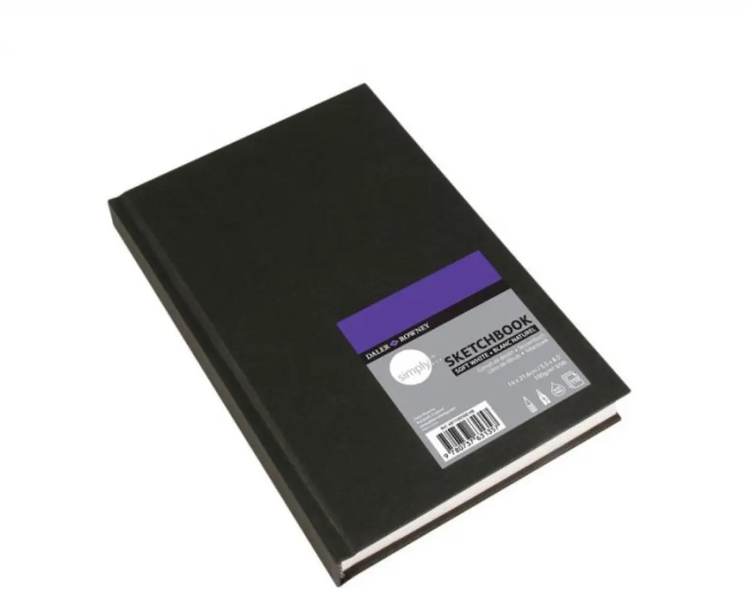 Daler-Rowney Simply Hardbound Schetsboek A4 - 5 Pack - afbeelding 2 van 4