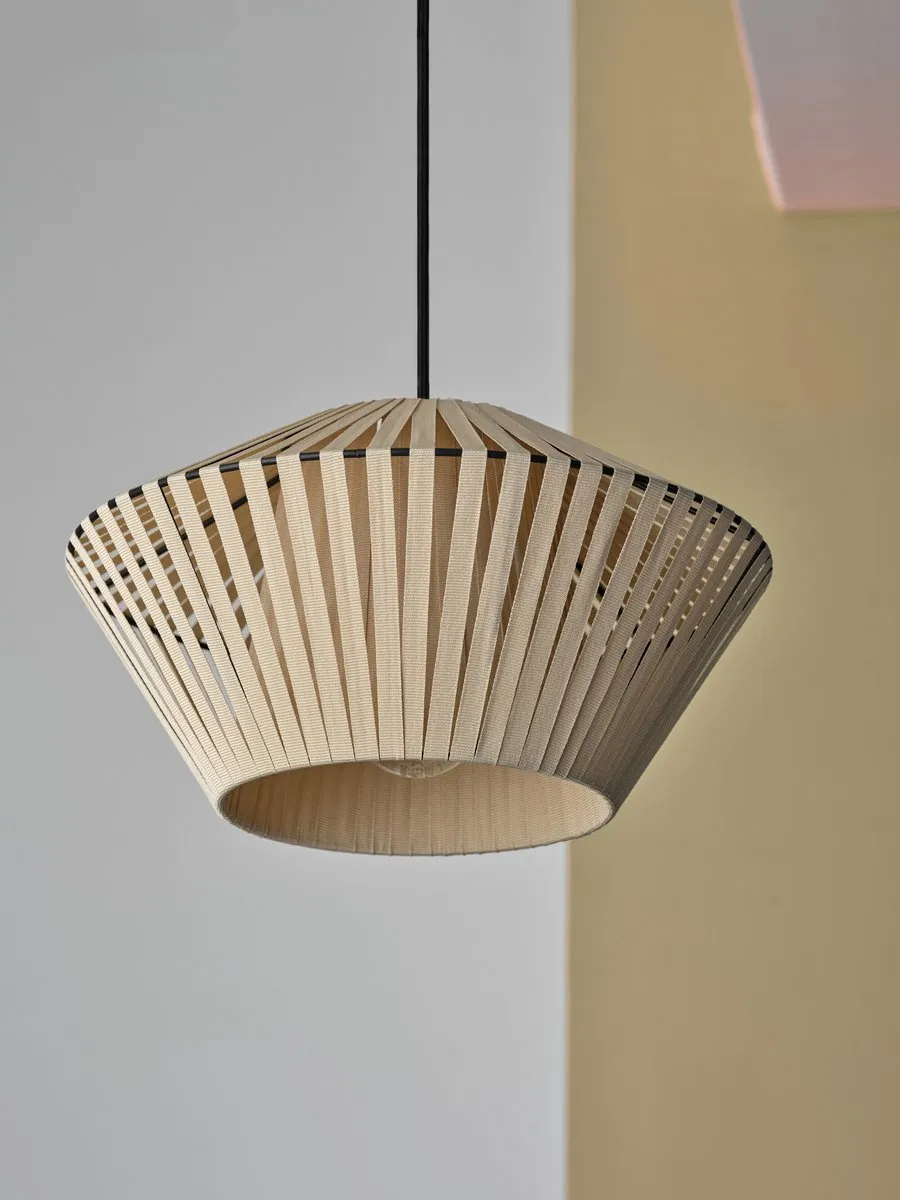 Osram Decor Stripes Hanglamp E27 - 305mm Beige - afbeelding 6 van 6