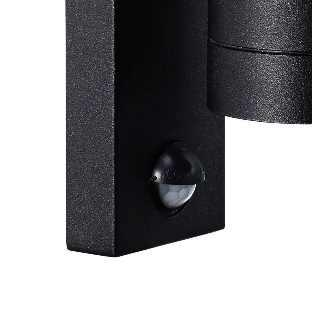 Nordlux Tin Maxi Sensor Wandlamp GU10 - Zwart