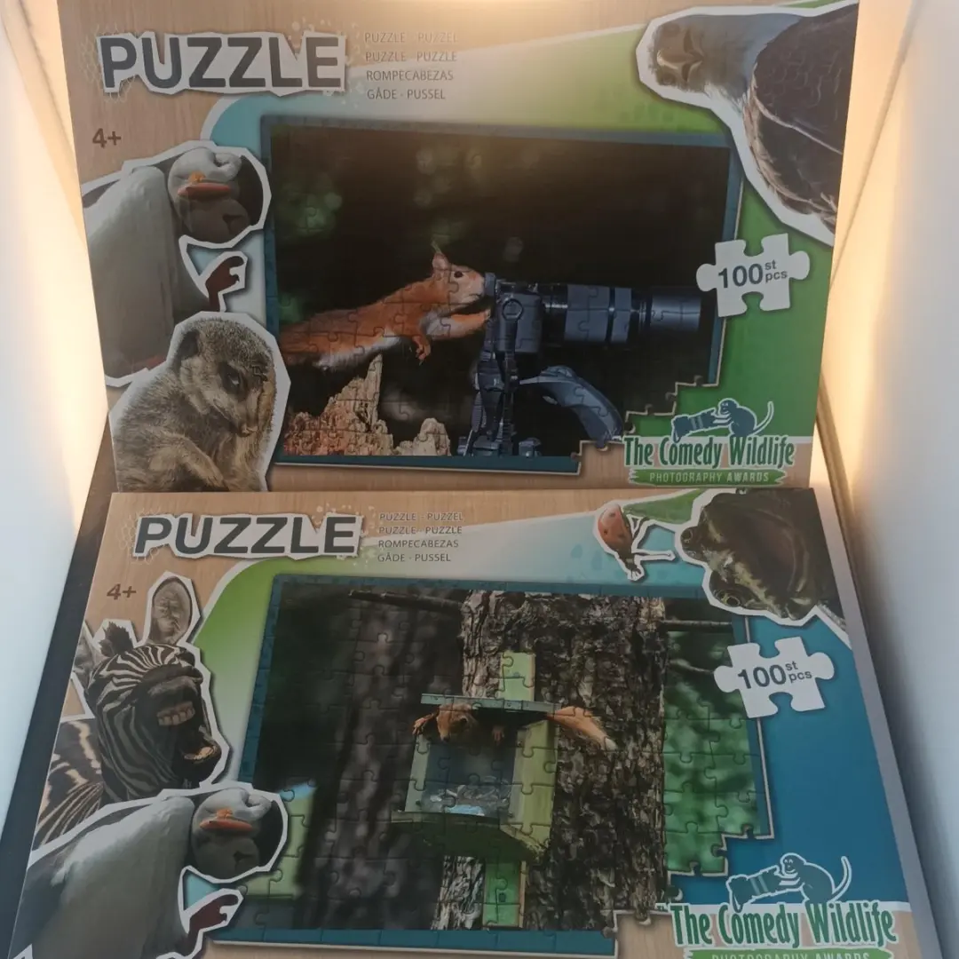 2 Stuks Puzzel Comedy