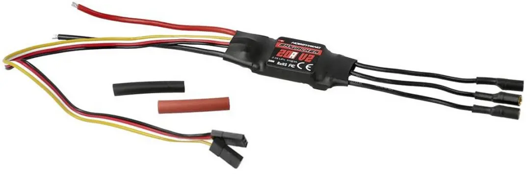 HobbyWing Skywalker V2 20A brushless snelheidsregelaar - 40A max - afbeelding 2 van 3