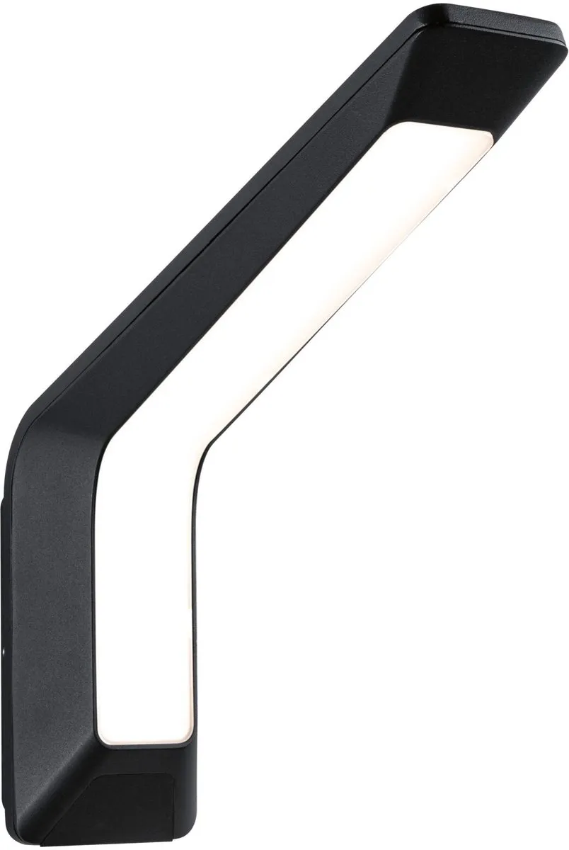 Paulmann Merano LED Wandarmatuur Antraciet 14W 3000K - IP44