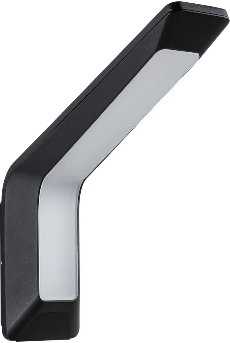 Paulmann Merano LED Wandarmatuur Antraciet 14W 3000K - IP44