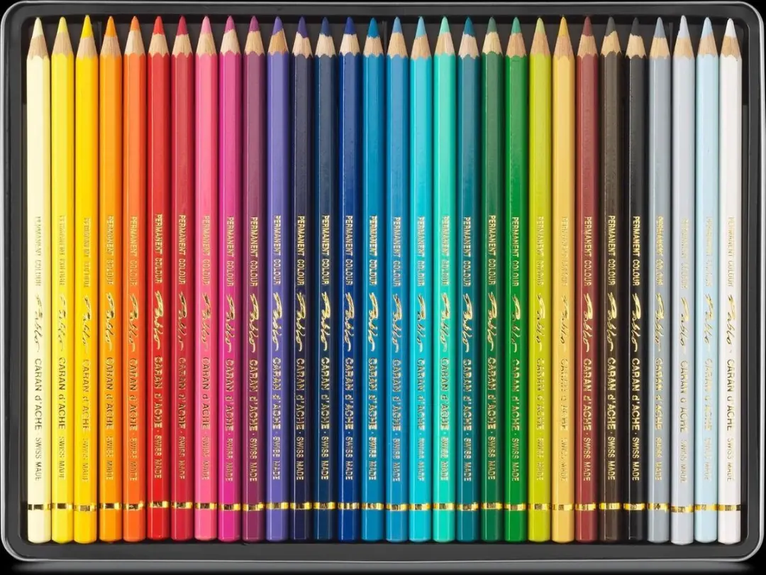Caran d'Ache Pablo Kleurpotloden - Doos 30 stuks - afbeelding 4 van 6