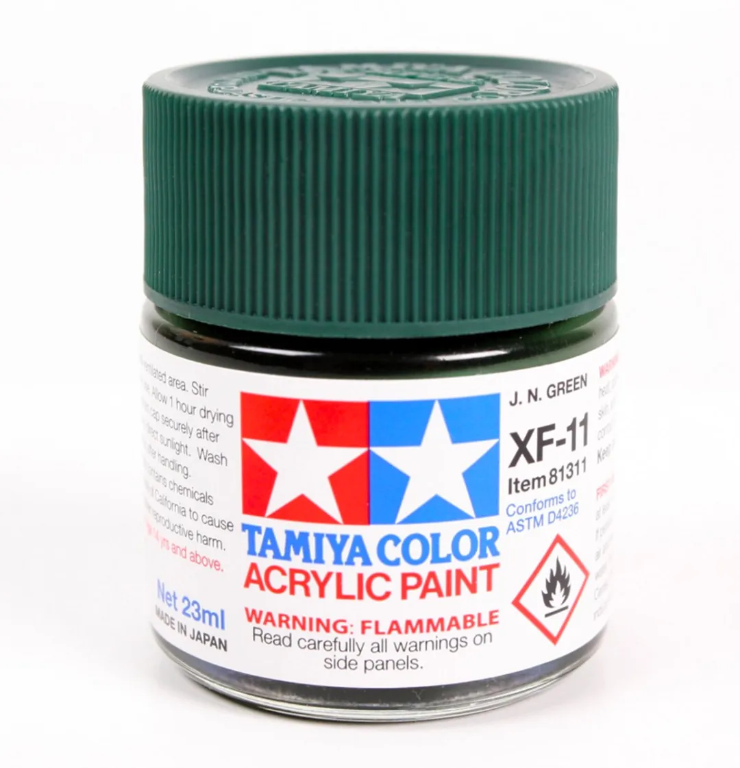 Tamiya Acrylverf XF-11 Japanese Navy Green - 23ml