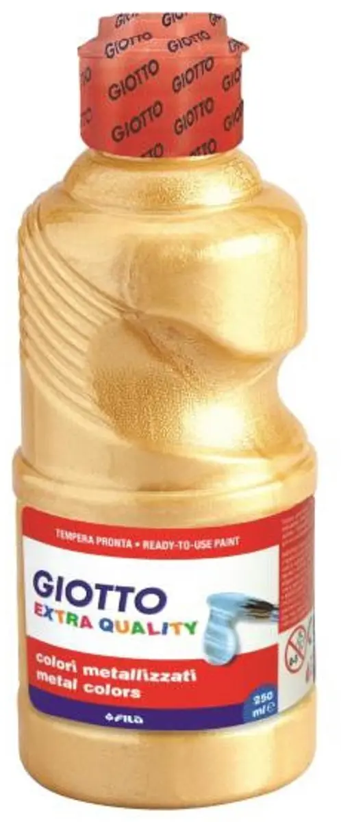 Giotto Bottle Metal Paint Goud 250ml - afbeelding 3 van 3