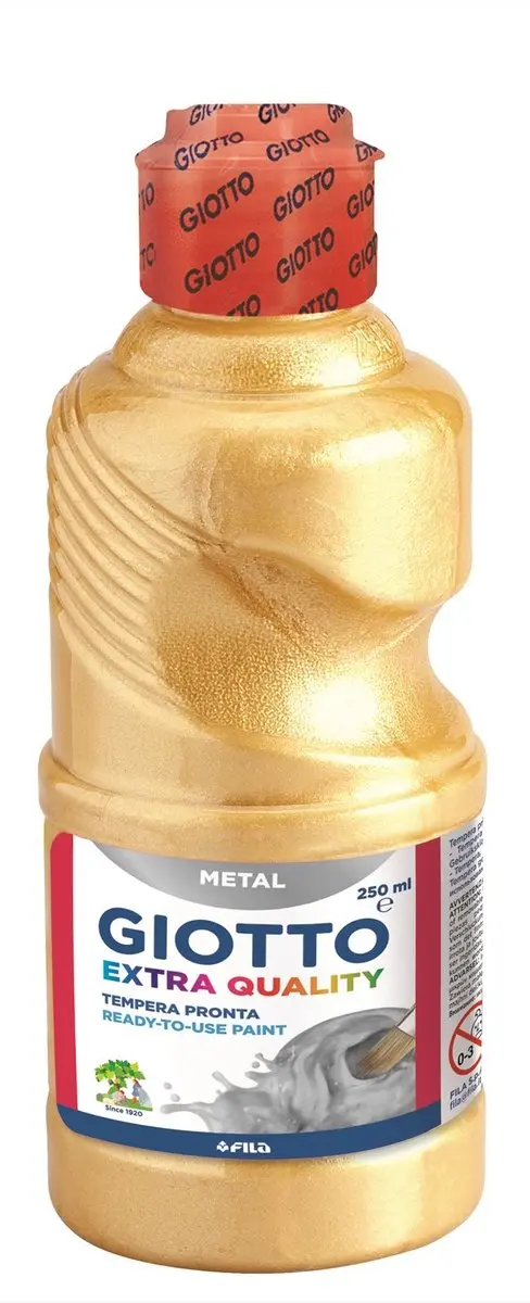 Giotto Bottle Metal Paint Goud 250ml