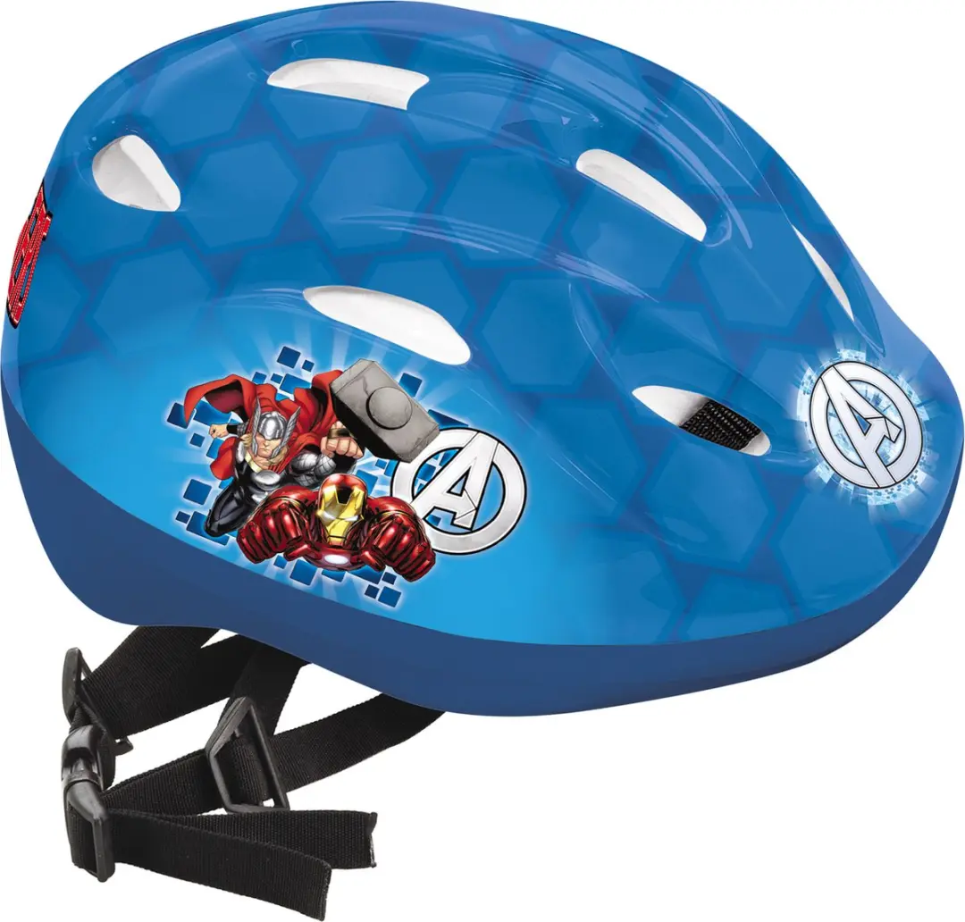 Mondo Marvel Avengers Kinderfietshelm 52-56cm - Rood - afbeelding 2 van 5