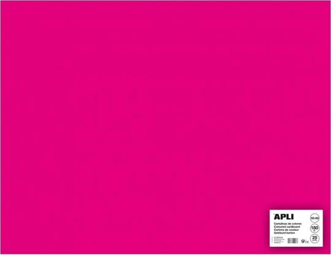 APLI  Fuchsia Karton 50 x 65 cm 170 g/m²