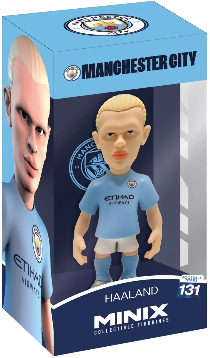 Minix Football Stars Erling Haaland Figuur - 12cm - afbeelding 4 van 6
