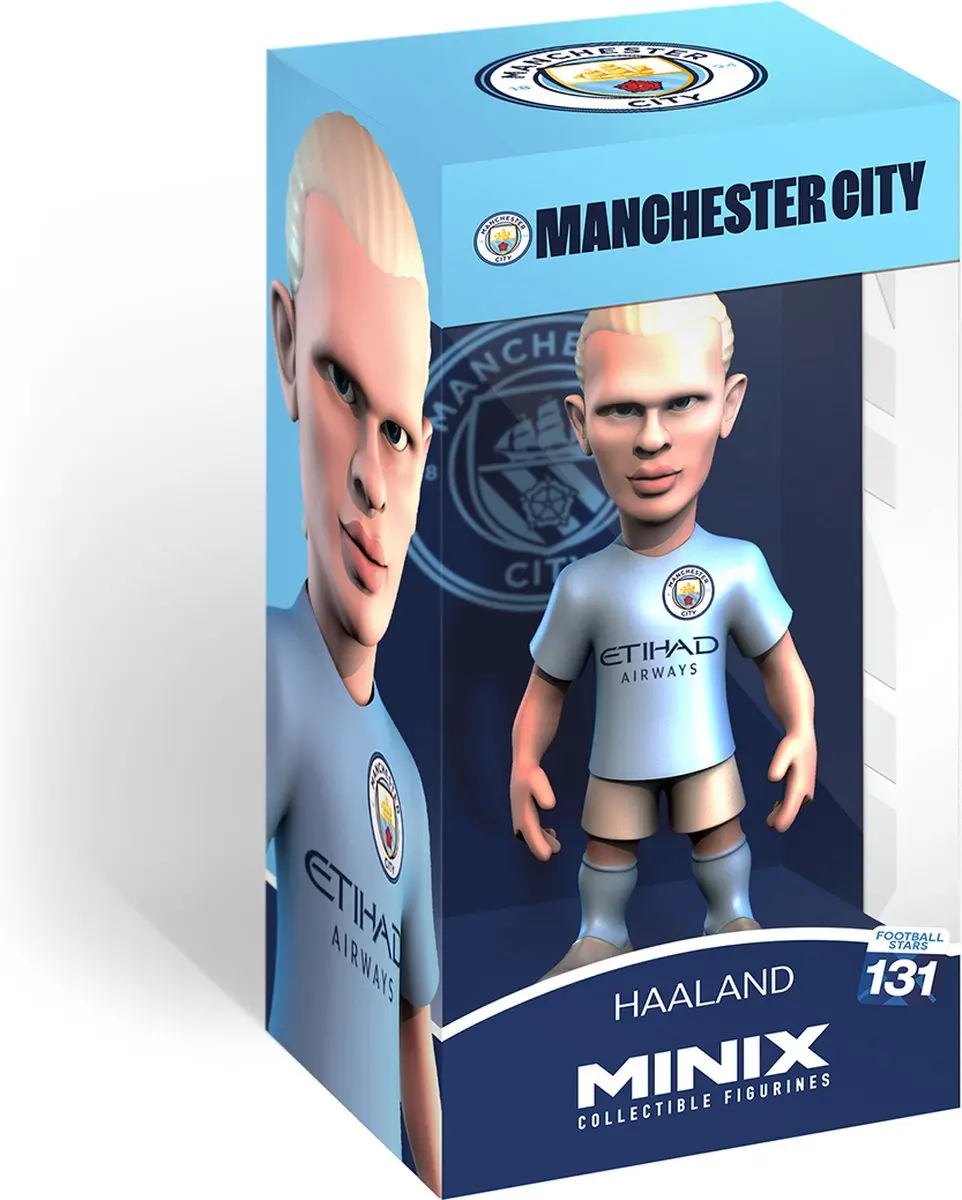 Minix Football Stars Erling Haaland Figuur - 12cm - afbeelding 3 van 6