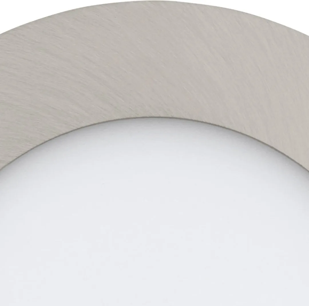 EGLO connect.z Fueva-Z Smart Inbouwlamp - Ø 12 cm - Grijs/Wit - Instelbaar wit licht - Dimbaar - Zigbee