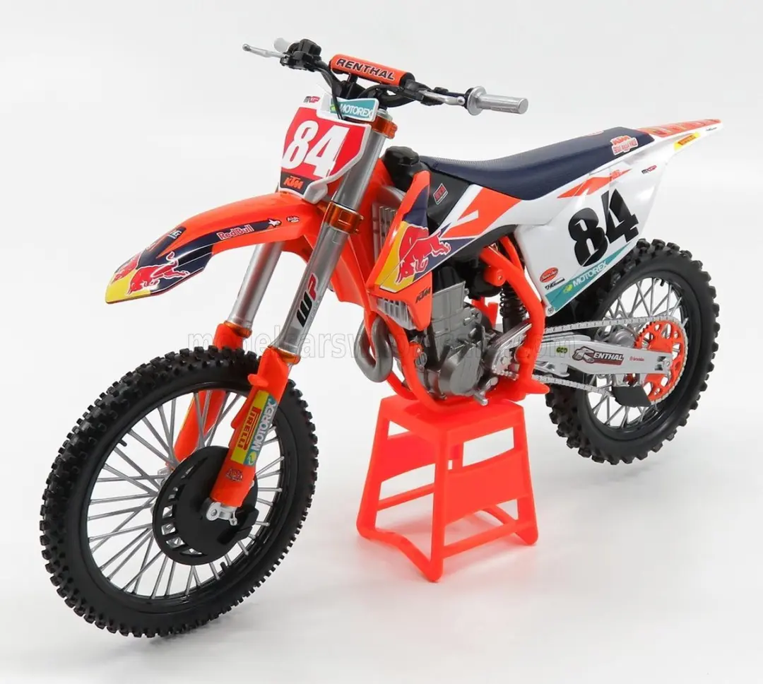 Maisto Jeffrey Herlings KTM SXF450 Mini Crossmotor 1/6 Schaalmodel