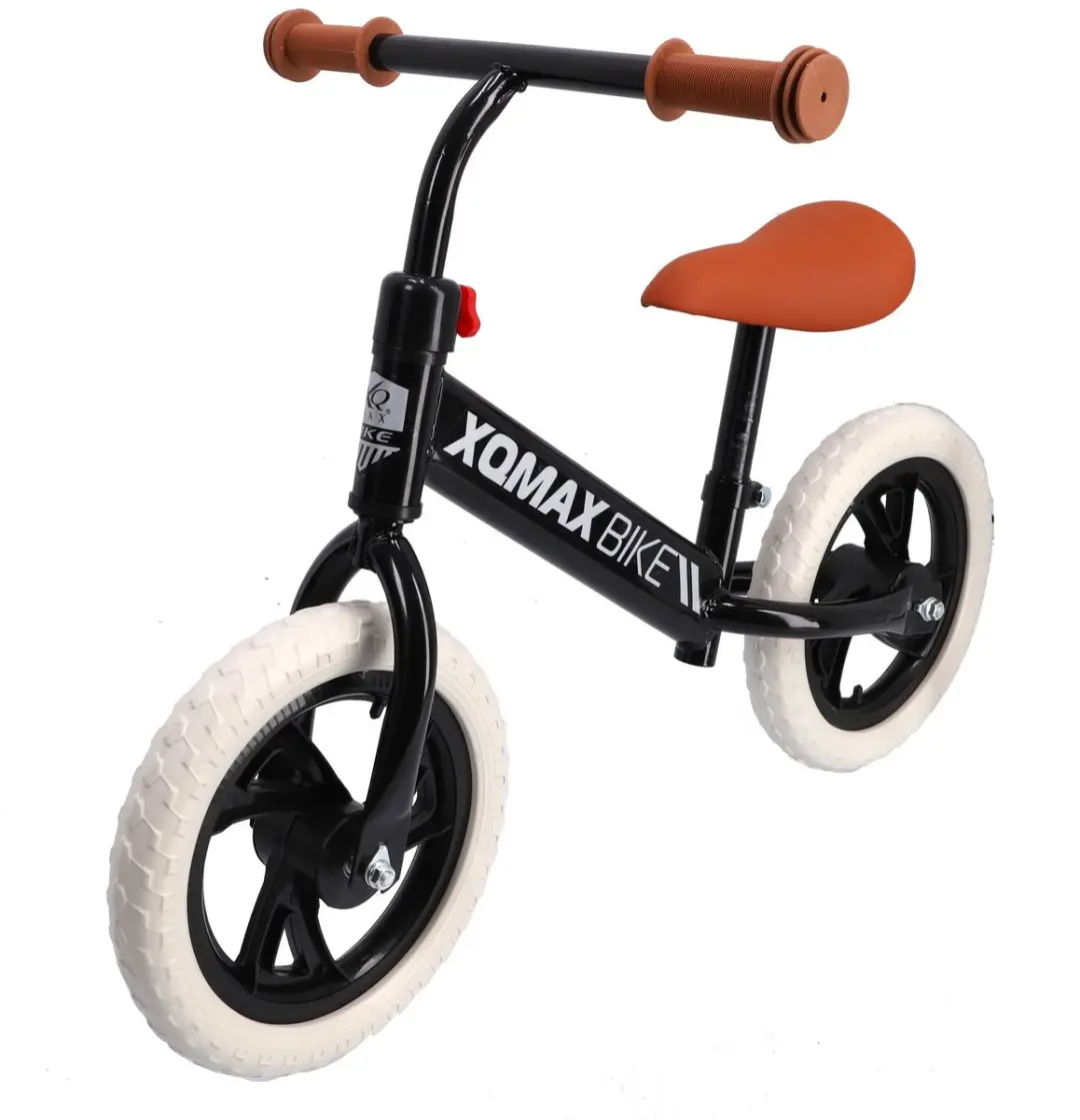 XQMax Loopfietsje 12 Inch - Zwart - afbeelding 3 van 6