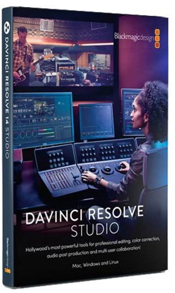 Blackmagic DaVinci Resolve Studio Activatiecode