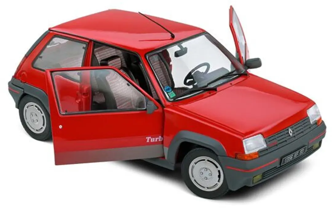 Modelauto Renault 5 GT Turbo MK I 1985 red