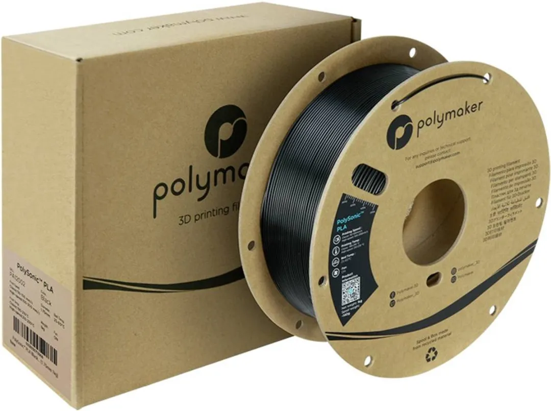 Polymaker PA12002 Filament PLA 1.75mm 1000g - Zwart
