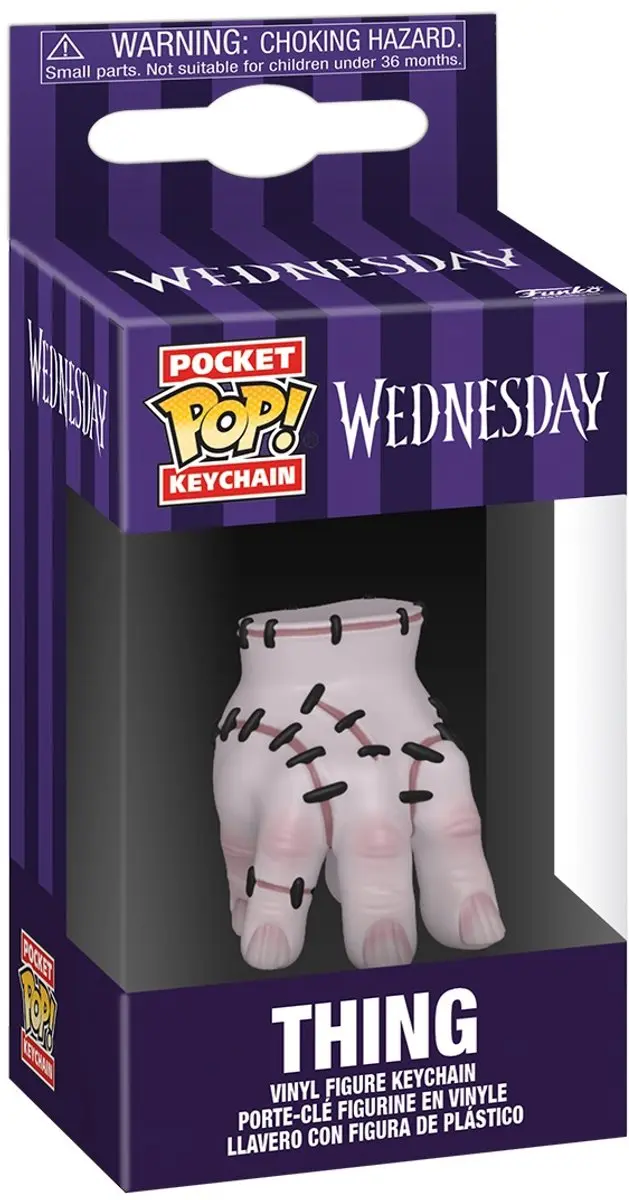 Funko Pocket Pop! Wednesday Thing Sleutelhanger - afbeelding 2 van 3