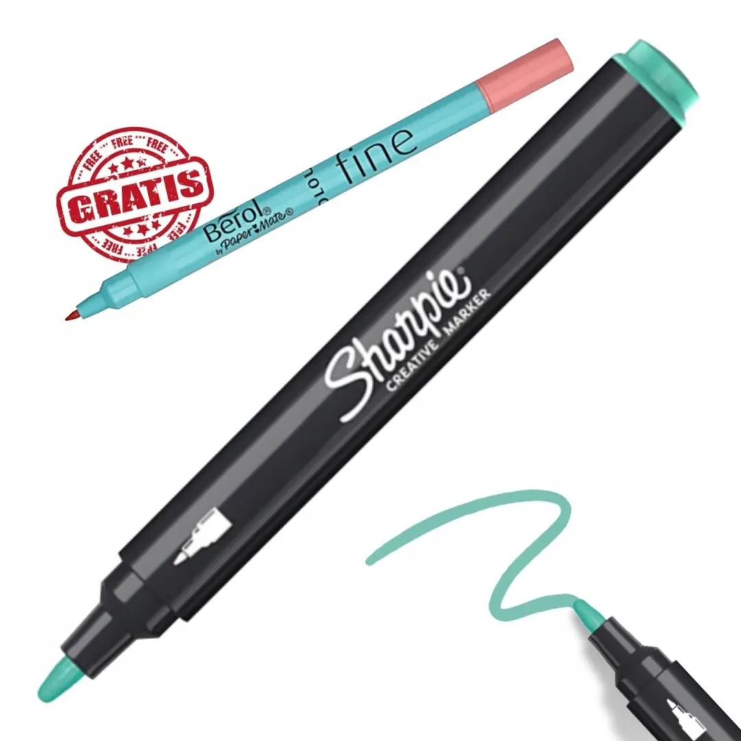 Sharpie Acryl Marker - Zeegroen - afbeelding 2 van 6