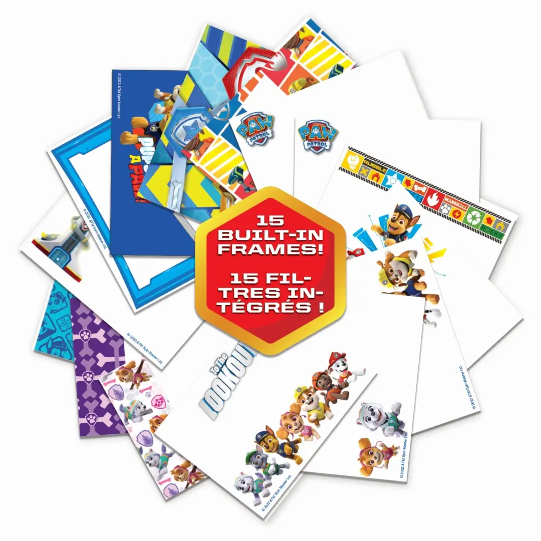 Lexibook Paw Patrol Starcam DJ080PA Digitale Camera - Blauw - afbeelding 6 van 6