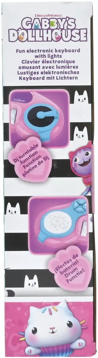 Lexibook Gabby's Dollhouse Elektronische Piano K704GDH