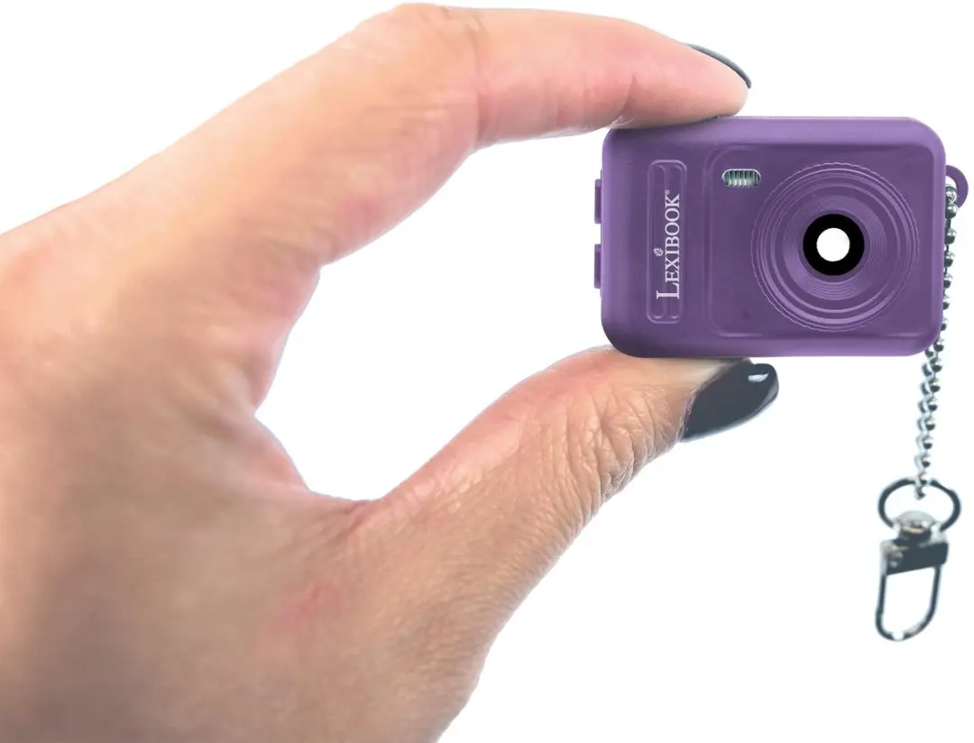 Lexibook Miniatuur Digitale Camera Sleutelhanger - Lichtroze - afbeelding 5 van 6