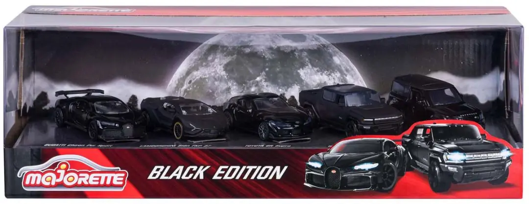 Majorette Black Edition Giftpack - 5 Stuks - afbeelding 4 van 6
