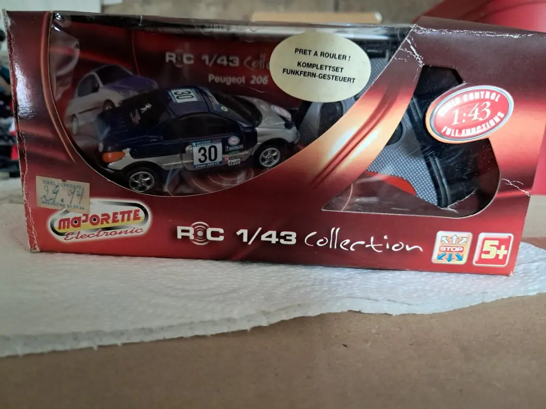 Majorette RC Citroën Xsara WRC 2003 #14 Rood 1:43