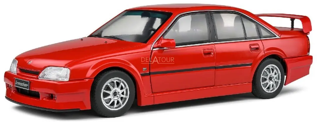 Opel Omega 3000 24V '90, rood Solido schaal 1:18
