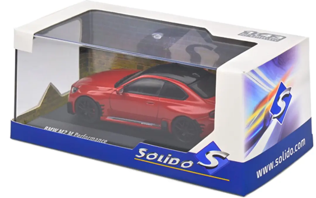 Solido BMW M2 G87 2023 Toronto 1:43 Modelauto - Rood - afbeelding 5 van 6