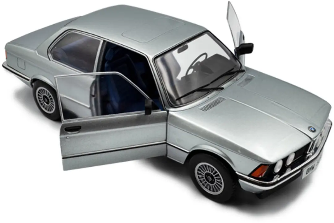 Solido BMW 323i E21 1980 - 1:18 - Blauw - afbeelding 3 van 6
